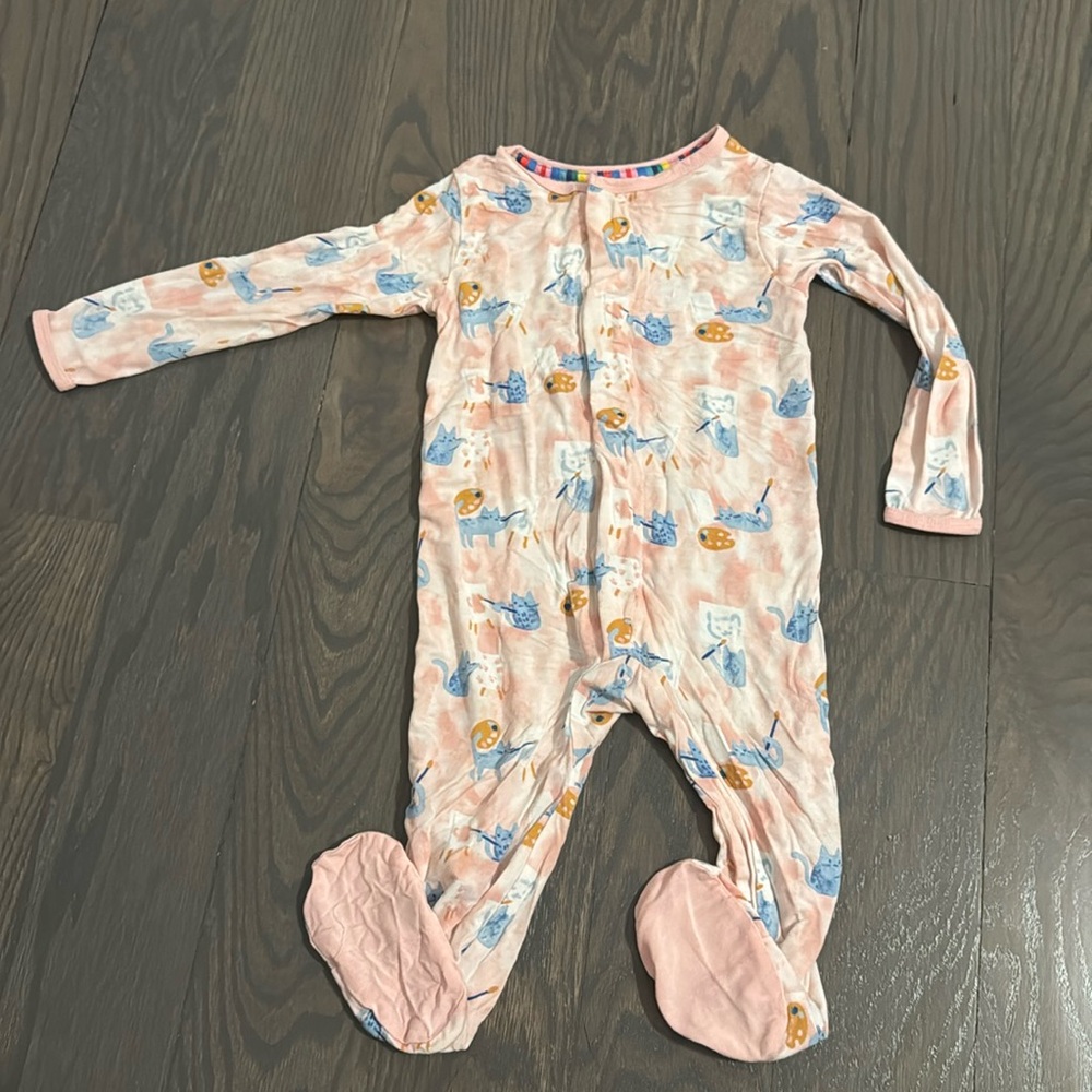 Magnetic Me Footie Pajama - Modal
